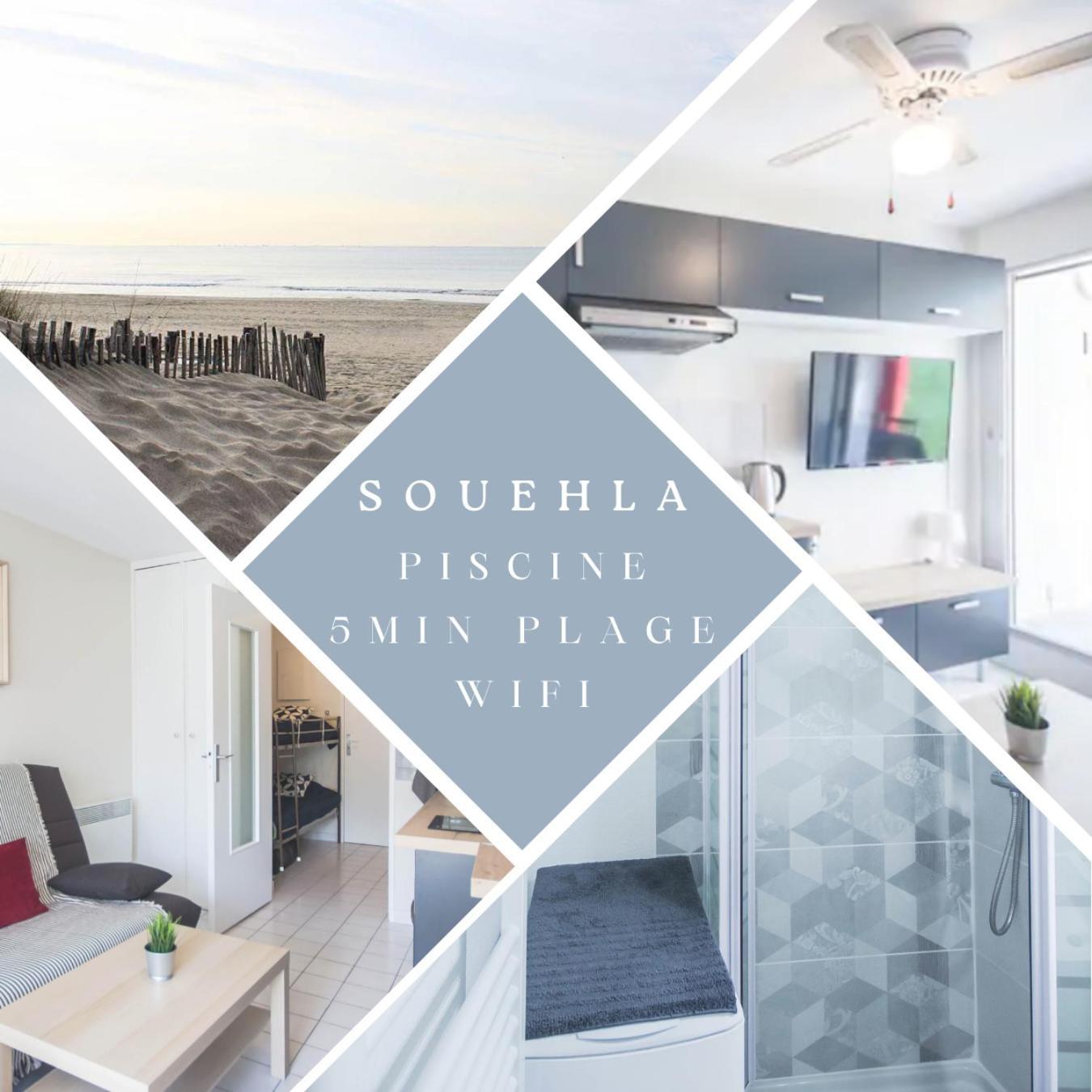 Le Souehla Appart - Piscine Wifi Parking Residence Les Sables D'Or - La Grande Motte Dış mekan fotoğraf